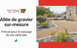 Réaliser une allée en gravier pour voiture