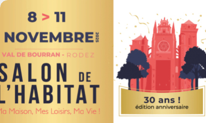 Rendez-vous au Salon de l'Habitat de Rodez 2025 !