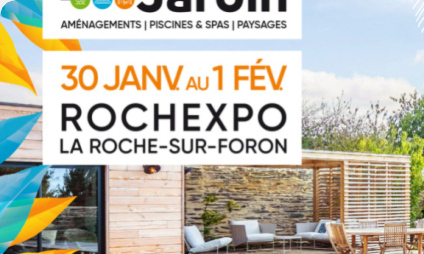 L'entreprise TARDY THIVENT vous invite au Salon Projet Jardin de La Roche-sur-Foron !