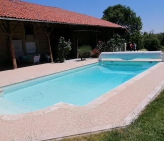 Plage de piscine