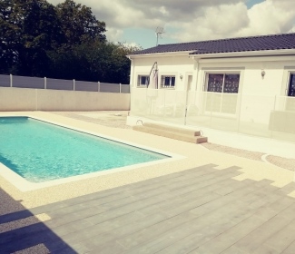 Plage de piscine