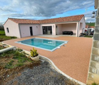 Plage de piscine