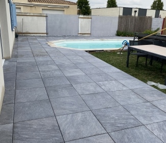 Plage de piscine