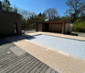 Plage de piscine