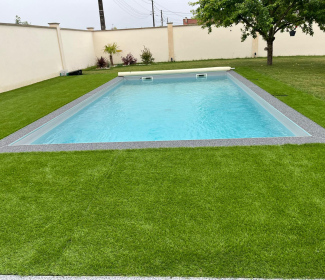 Plage de piscine