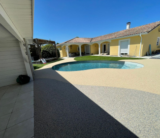 Plage de piscine