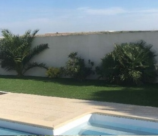 Plage de piscine