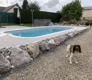 Plage de piscine