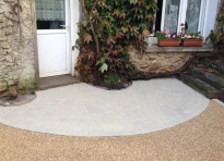 Entr�e de maison style Naturel Cottage � Saint Escobille