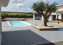 Amnagement Plage de piscine  Montauban