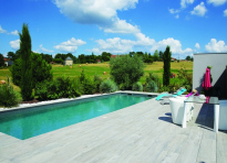 Am�nagement Plage de piscine � Brive la Gaillarde