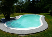 Aménagement Plage de piscine en Pyrénées-Atlantiques