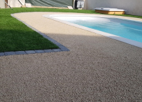 Am�nagement Plage de piscine � Les Pennes Mirabeau