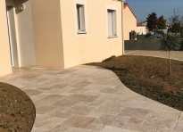 Am�nagement All�e pi�tonne � B�grolles-en-Mauges