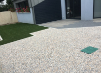 Am�nagement Cour en Manche