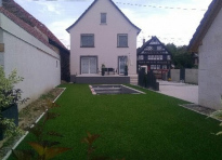 Am�nagement Plage de piscine en Bas-Rhin