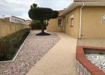 Am�nagement All�e pi�tonne � Villeneuve-de-la-Raho