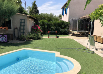 Am�nagement Plage de piscine en Vaucluse