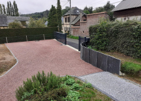 Am�nagement Cour � Saint Saens