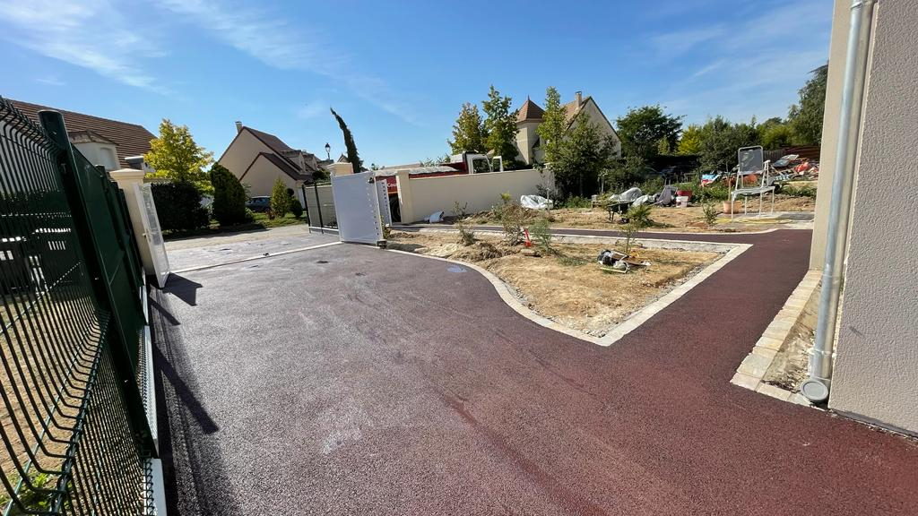 Alle de garage en enrob  chaud