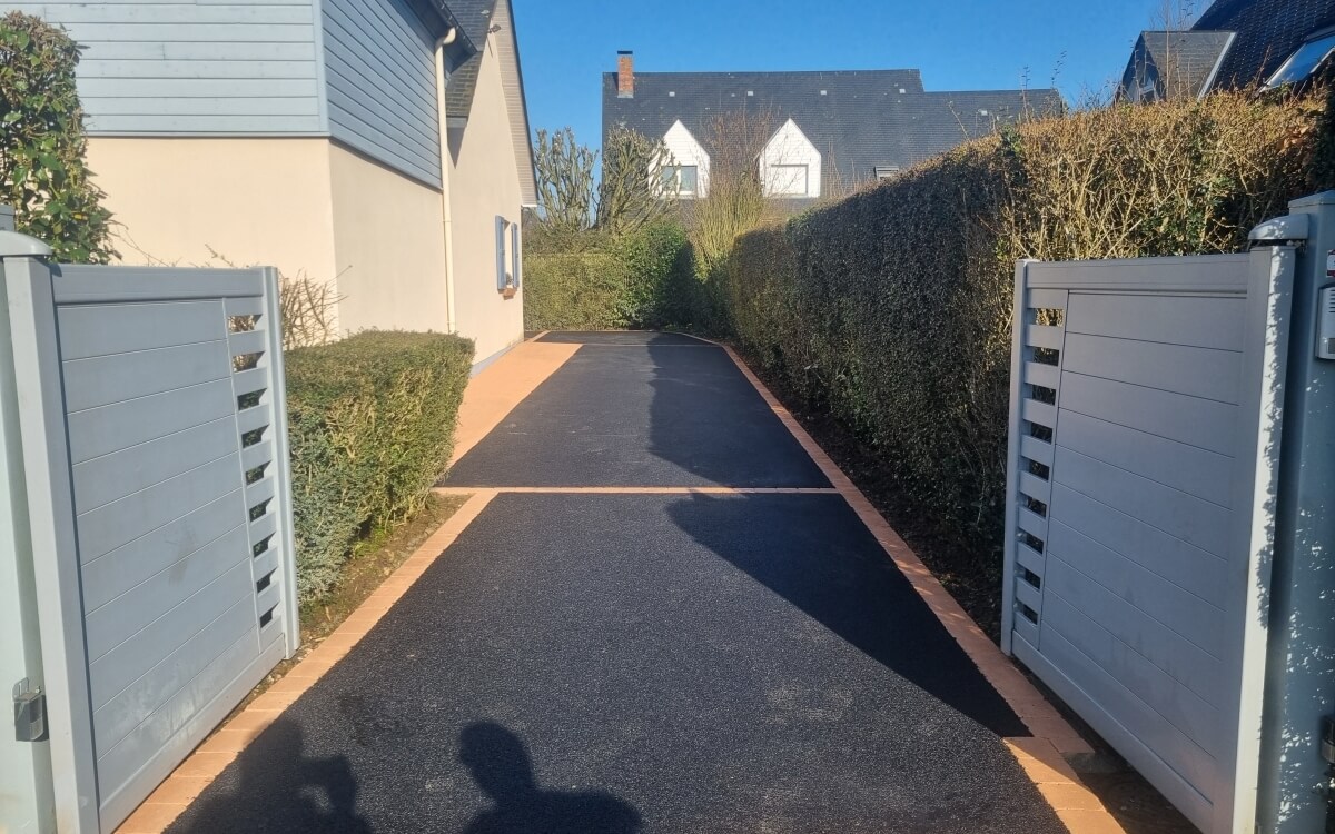 Alle de garage en enrob  chaud