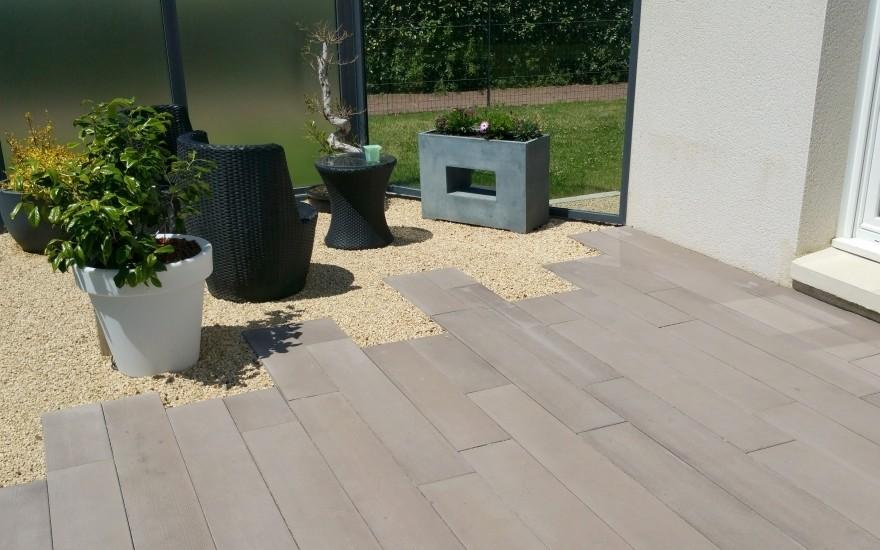 Projet d'amnagement de Terrasse en Boib