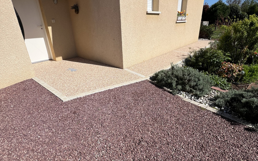 Alle de jardin en Alvostar, Hydrostar et Pav la couture