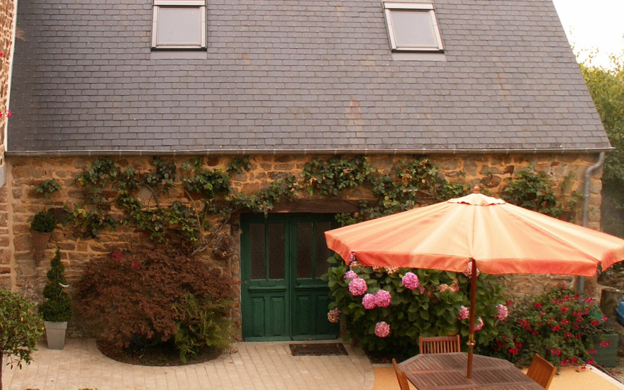 Entr�e de maison en Pav� la couture�