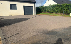 All�e de garage en pavage dallage