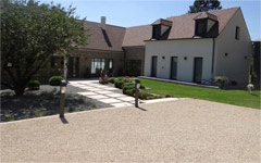 Terrasse en Hydrostar, Pav la couture et Stardraine
