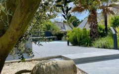 Plage de piscine en Hydrostar