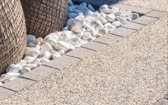 Entr�e de maison en Min�ralstar � et Pav� la couture�