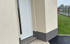 Alle de garage en enrob  chaud et Pav la couture