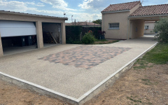 Cour en Min�ralstar � et Pav� marjolaine�