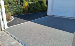 Entr�e de maison en enrob� � chaud et Hydrostar�