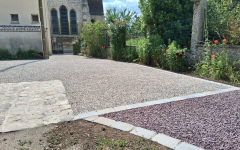 Cour en Alv�ostar� et pierra nature