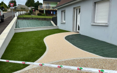 Cour et Alle en Alvostar, Dm green, Hydrostar et Pav la couture