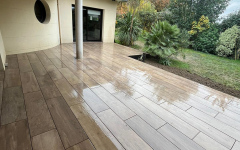Terrasse en gr�s c�rame