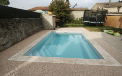 Plage de piscine en Hydrostar