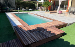 Terrasse en dallage sur plots