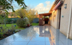 Terrasse en dallage sur plots